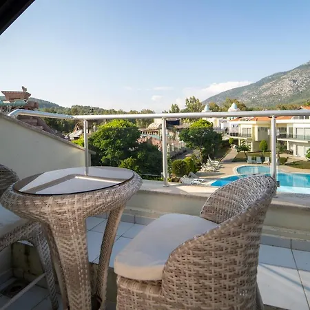 Ovacik Aqua, 4 Yatak Odali, 10 Kisilik Tripleks Muestakil Villa , Ortak Havuzlu * Φετιγιέ
